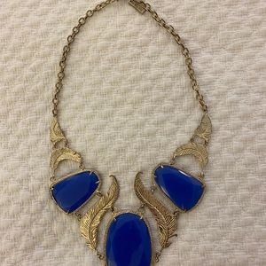 Kendra Scott Iggy Feather Stone Necklace